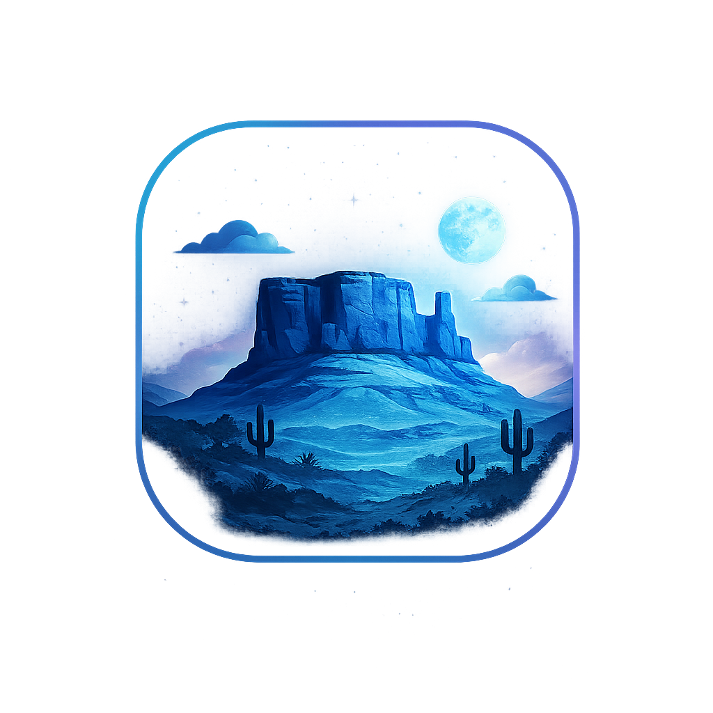 Blue Mesa Press logo